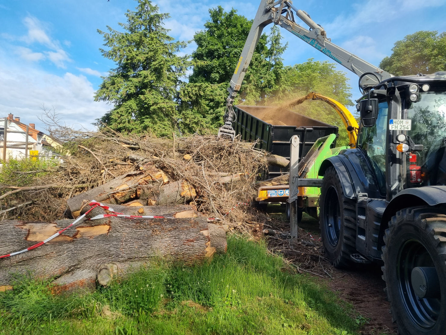 Hacker / Häcksler Einsätze